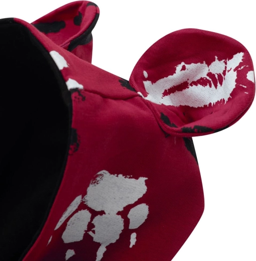 Ciepły kaptur z uszkami