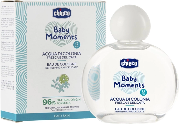 Chicco delikatna woda perfumowana dla dzieci Baby Moments Delicate 100 ml