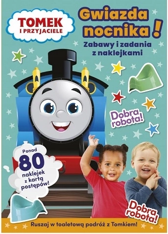 Tomek i przyjaciele – Gwiazda nocnika! Zabawne aktywności do nauki korzystania z nocnika