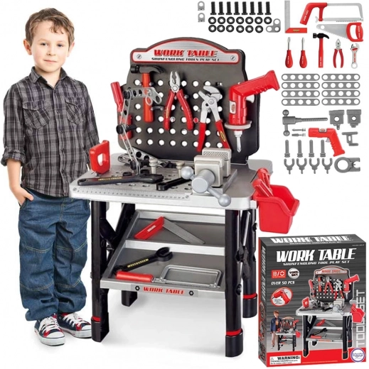 Dziecięcy warsztat z narzędziami Woopie dla małych majsterkowiczów