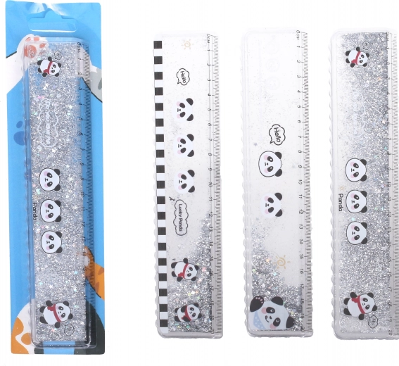 Linijka 20 cm z motywem pandy