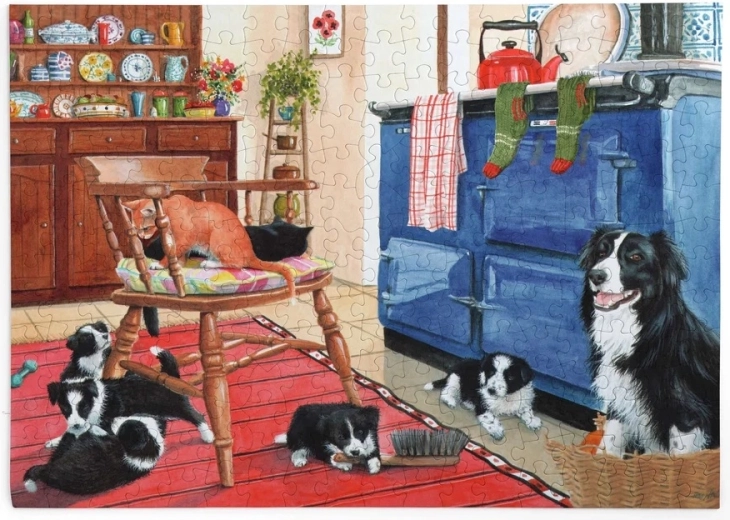House of Puzzles Zwierzęta domowe – puzzle z 250 dużymi elementami
