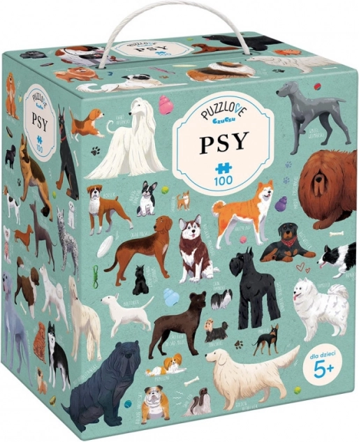 Puzzle 100 kawałków Puzzlove - Psy