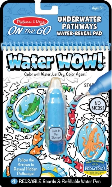 Wodna kolorowanka Water Wow! znajdź drogę – pod wodą
