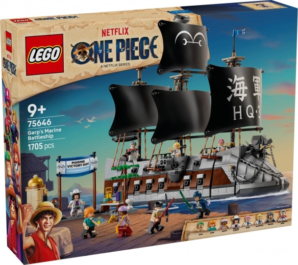 LEGO One Piece Okręt Garpa - 1 szt.