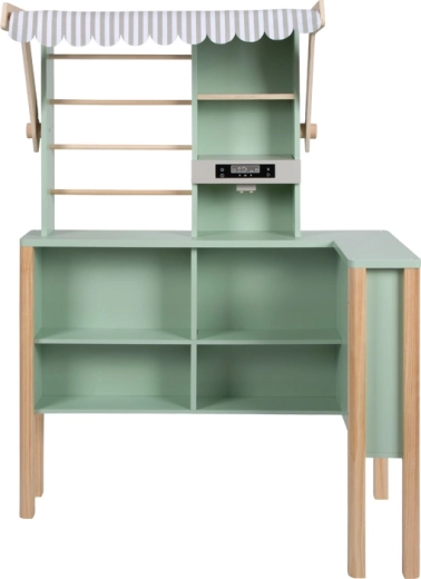 Modułowe 2 w 1: sklep i kuchnia