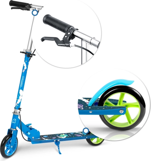 Podwójne hamowanie – ręczne i nożne