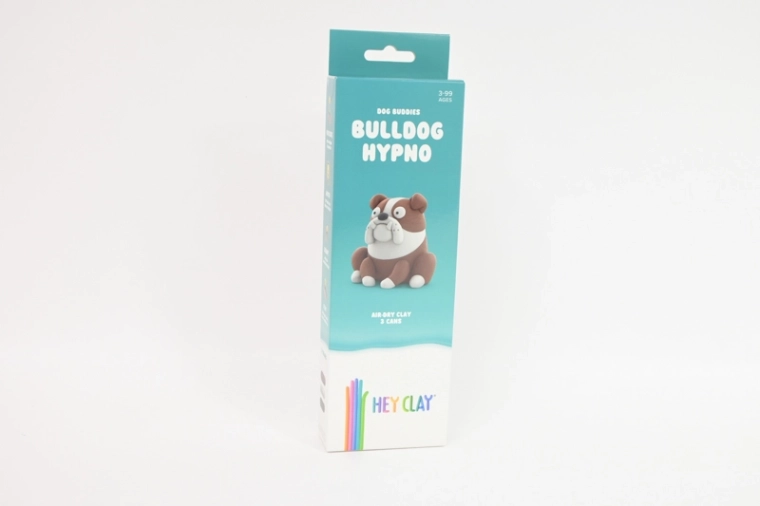 Hey Clay psi przyjaciele: Buldog (3 opakowania)