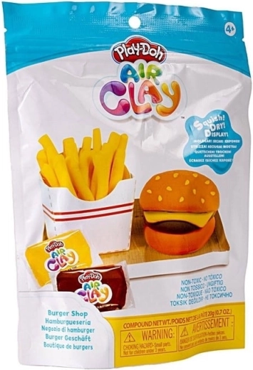 Zabawa w modelowanie burgerów i frytek