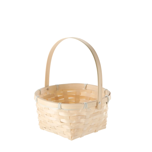 Lekki, ale wytrzymały koszyk w pastelowych kolorach