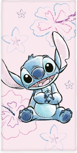 Ręcznik kąpielowy Disney Stitch 75 × 150 cm