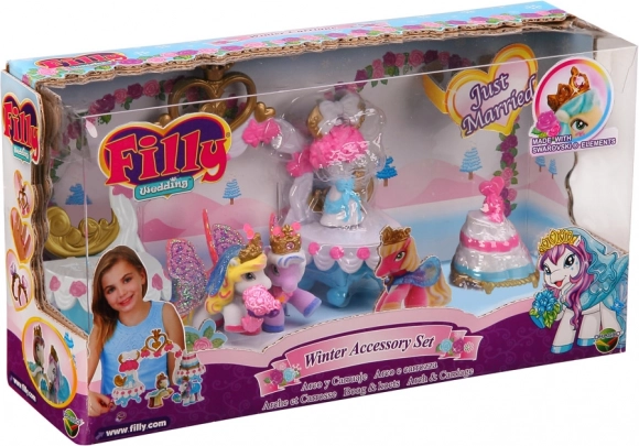 Filly Winter zestaw ślubny