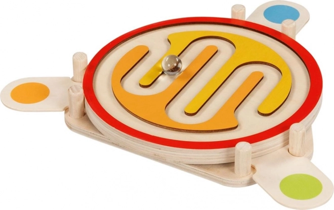 Drewniany labirynt z kulką