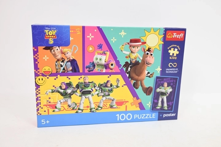 PremPlus Kids puzzle dziecięce 100 elementów Zabawki w akcji