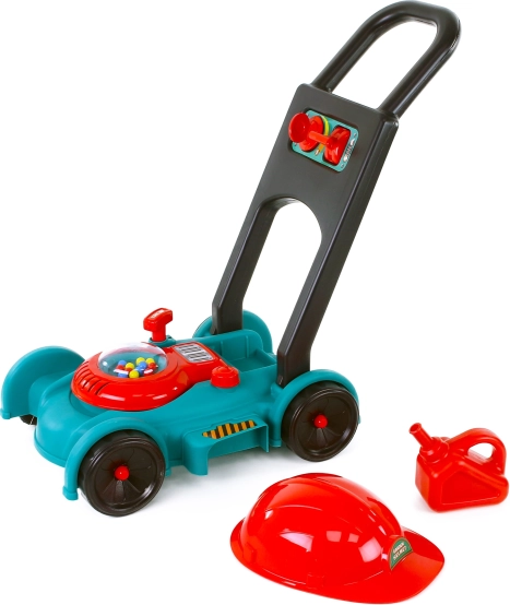 Dziecięca kosiarka ogrodowa z efektami