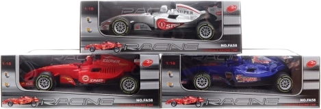 Formuła wyścigowa na baterie ze światłem i dźwiękiem