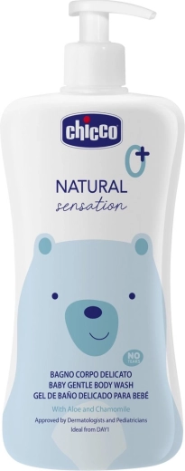 Chicco Natural Sensation żel pod prysznic z aloesem i rumiankiem 500 ml