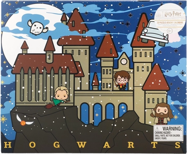 Harry Potter 3D puzzle kalendarz adwentowy
