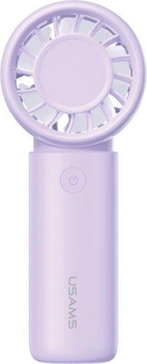 Usams BC Series kieszonkowy mini wentylator ICE01 fioletowy 500 mAh
