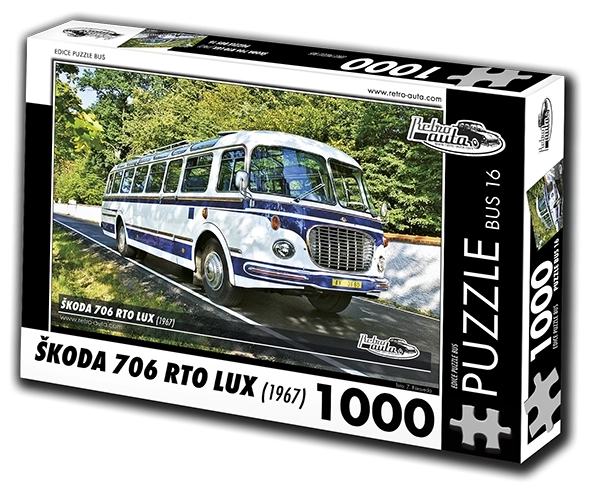 Puzzle Retro-Samochody: Škoda 706 RTO LUX
