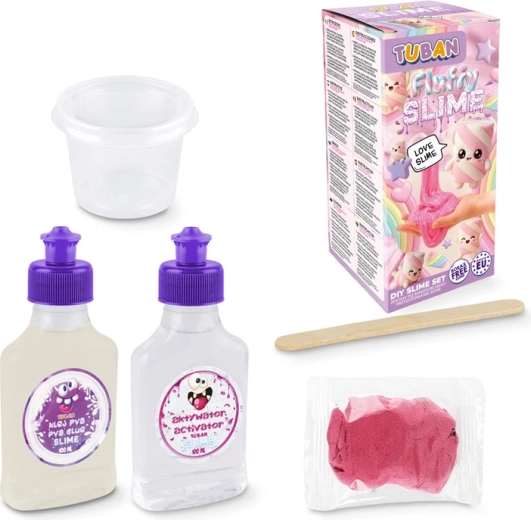 Tuban zestaw kreatywny do tworzenia puszystego slime'u Fluffy