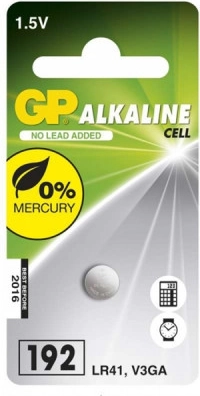 Alkaliczne baterie guzikowe GP LR41 10 szt.