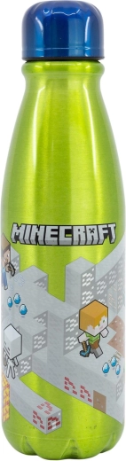 Minecraft Isometric aluminiowa butelka na napoje 600 ml