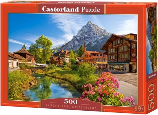 Puzzle 500 elementów Kandersteg, Szwajcaria