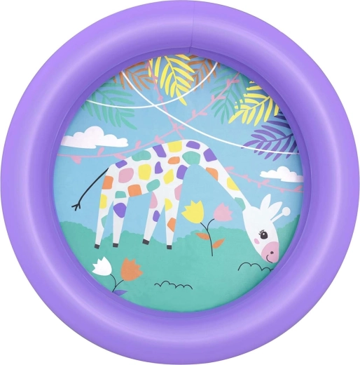 Nadmuchiwany dziecięcy basen 61 × 15 cm fioletowy