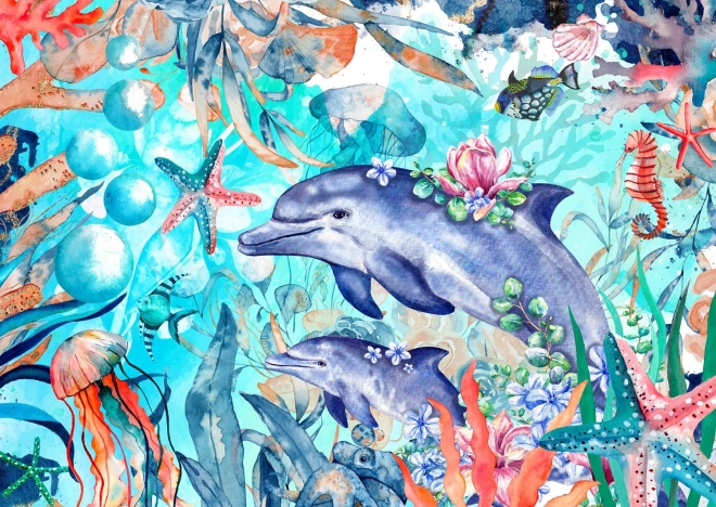 Puzzle tworzymy fale 1000 elementów