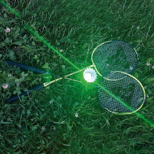 Talbot-Torro Magic Night LED lotki do badmintona 3 szt.