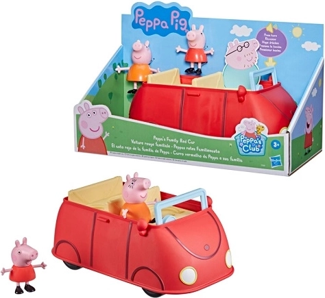 Rodzinny samochód Peppa Pig z figurkami