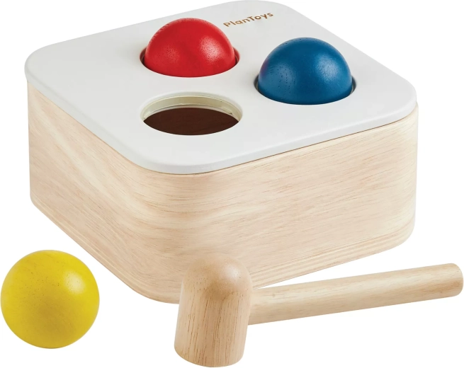 PlanToys wbijanie piłeczek