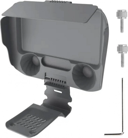 Osłona ochronna i osłona przeciwsłoneczna Sunnylife 2w1 do DJI RC 2 (YK674)