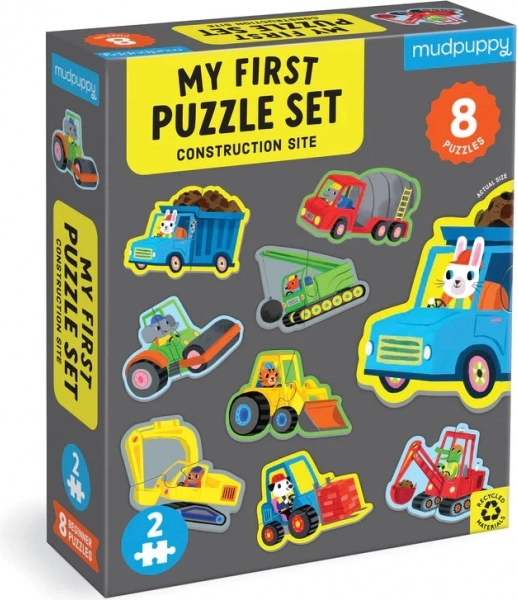 Mudpuppy Moje pierwsze puzzle – plac budowy