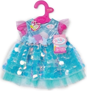 Baby Born sukienka syrenki dla lalek 43 cm