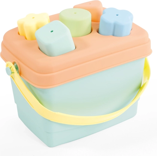 Wiaderko sortujące – edukacyjna zabawka dla maluchów