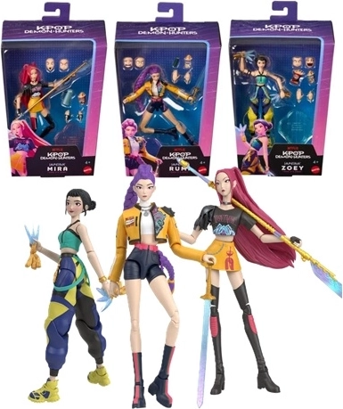 Mattel K-POP Demon Hunters figurka akcyjna assortyment - 1 sztuka
