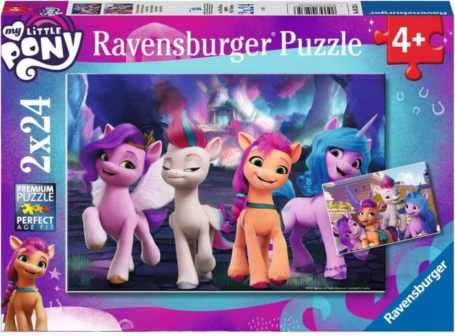 Puzzle My Little Pony 2x24 elementów