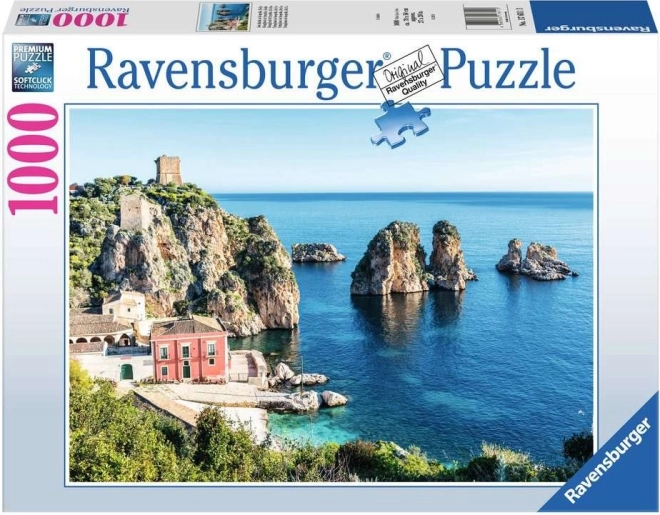 Ravensburger puzzle Faraglioni di Scopello 1000 elementów