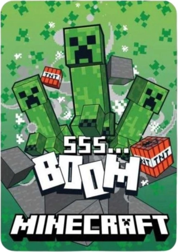 Koc polarowy Minecraft - 1 szt.