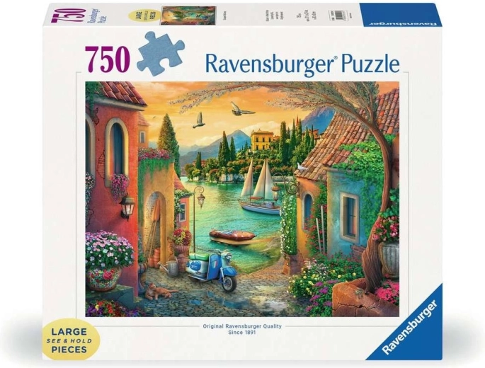 Puzzle Ravensburger Wile na wybrzeżu XL 750 elementów