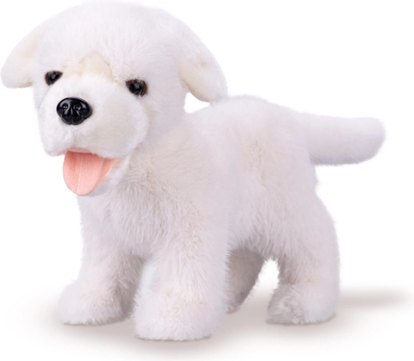 Pluszowy biały labrador 23 cm