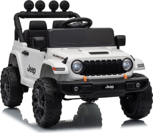 Dziecięcy samochód elektryczny Jeep Rubicon 24 V – Biały