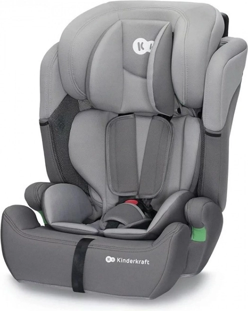 Fotelik samochodowy Kinderkraft Comfort up i-Size 76–150 cm – Szary