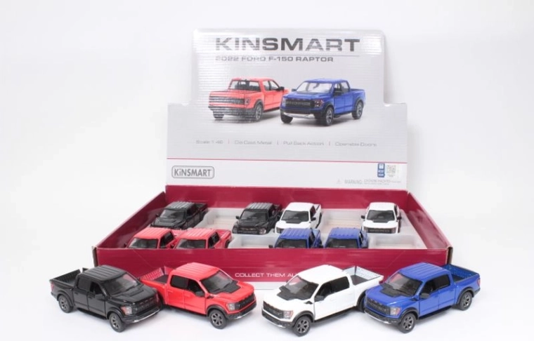 Metalowy model auta Ford F-150 Raptor 2022 (14 cm)
