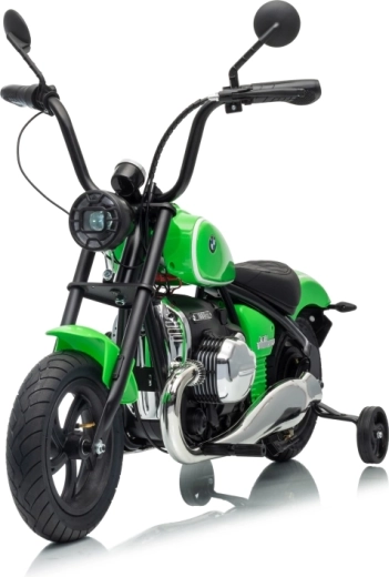 Dziecięcy motocykl elektryczny BMW R18 – zielony