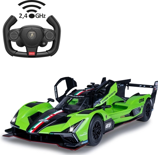 Samochód RC Lamborghini SC63 LMDH 1:14 zielony