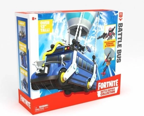 Fortnite Battle Bus z figurkami