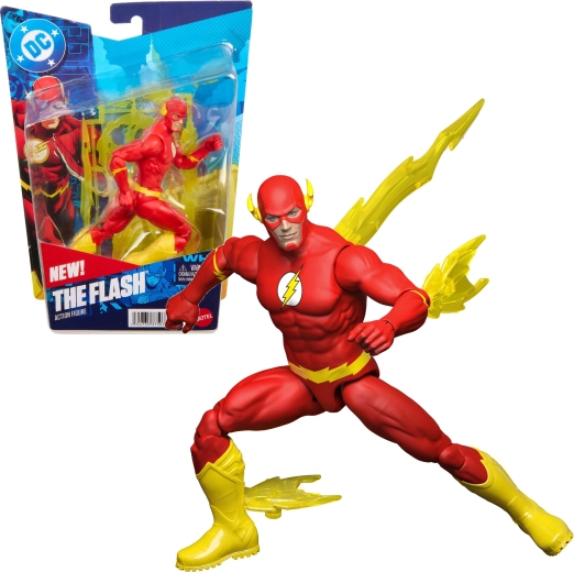 Mattel DC Comics figurka The Flash 17 cm z akcesoriami